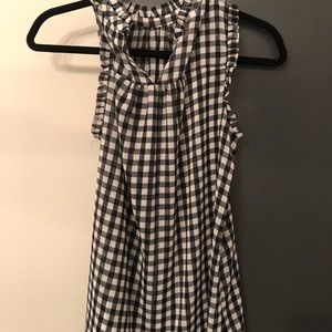 Sleeveless sheer shirt from target